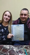 ВІТАЄМО ЩЕ ОДНУ МОЛОДУ РОДИНУ!